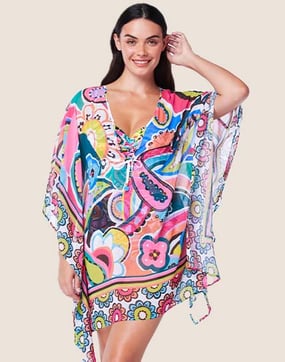 Blue Rod Beattie Go For Bold caftan cover up 