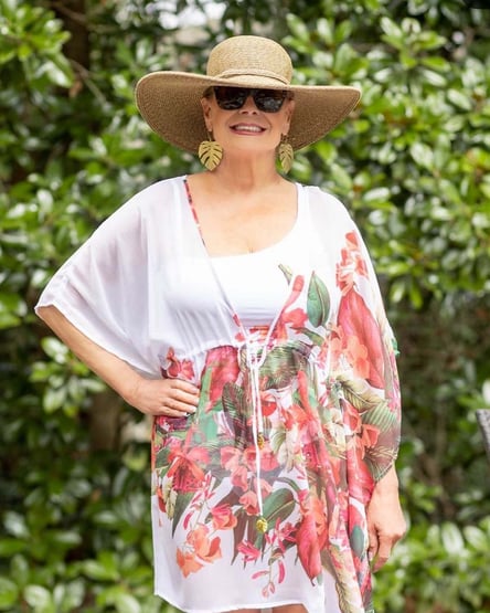 Bleu Rod Beattie Return To Rio caftan cover up